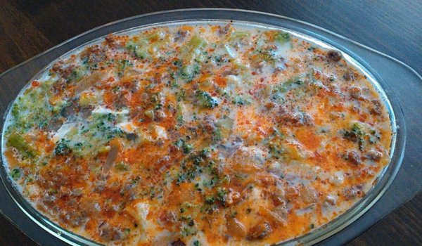 Вкусен Огретен с Броколи и Кайма