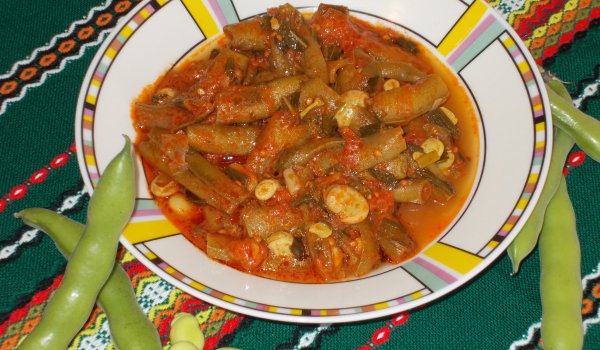 Вкусна бакла с домати