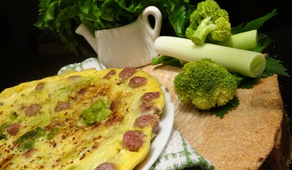 Вкусна фритата за бърза вечеря