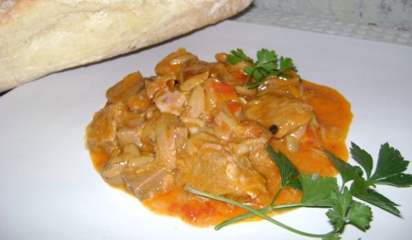 Вкусна кавърма с телешки език и шкембе