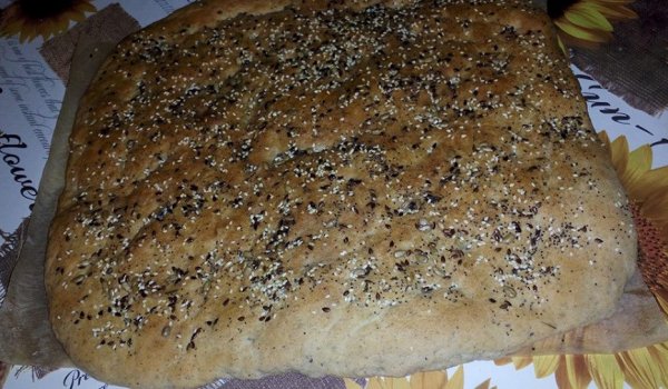Вкусна пита с ленено брашно
