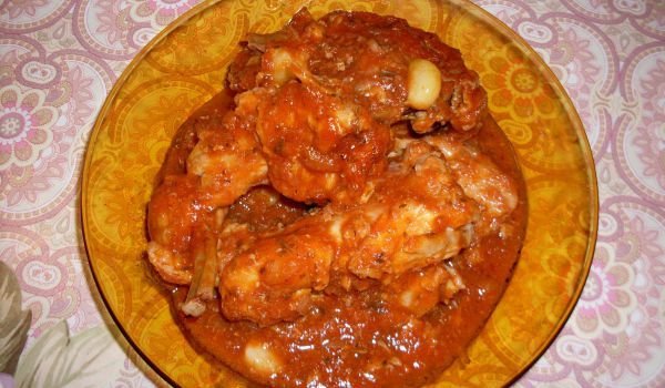 Вкусна заешка капама