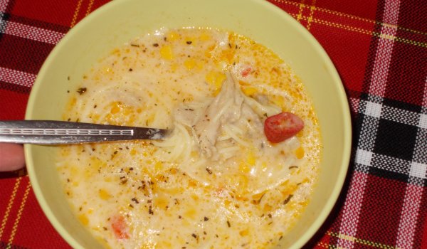 Вкусна заешка супа с царевица