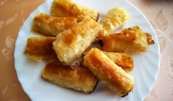 Вкусни банички с ориз и майонеза