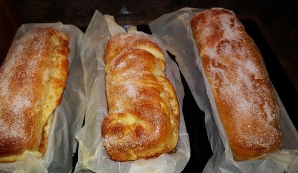 Вкусни козуначени рула
