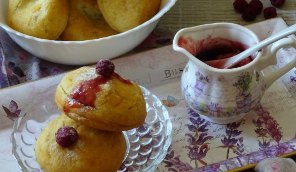 Вкусни малинови бухти