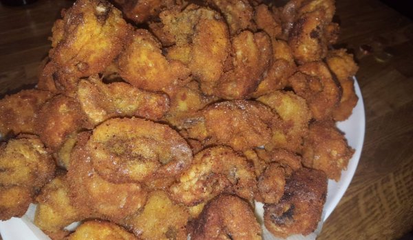 Вкусни панирани гъбки