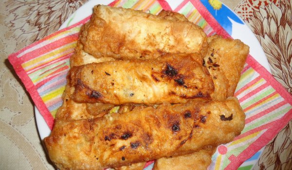 Вкусни пържени банички със сирене