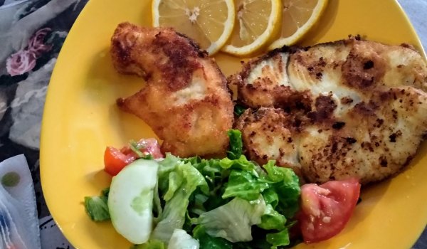 Вкусно панирано филе от акула