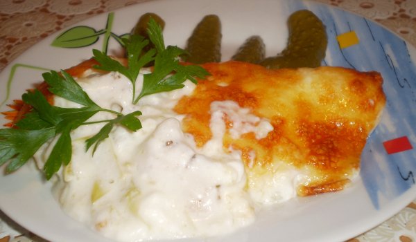 Вкусно Пиле Фрикасе на Фурна