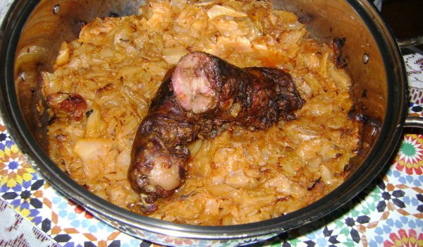 Вкусно зеле с кървавица
