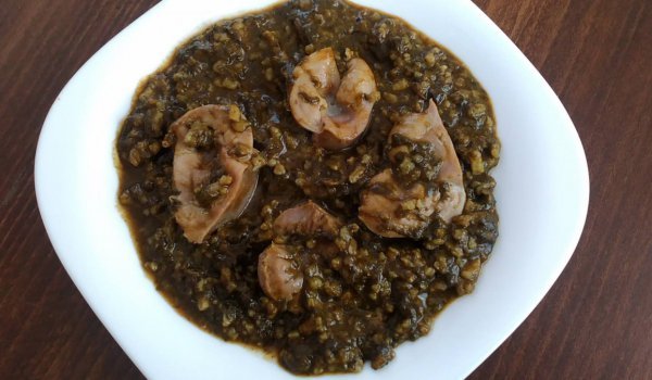 Воденички с ориз и лапад