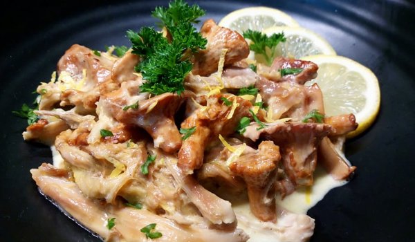 Задушени гъби Пачи крак