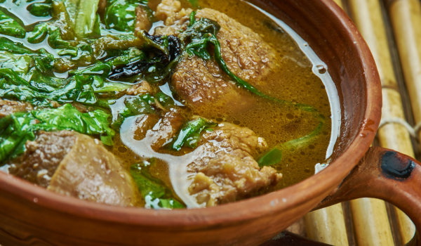 Задушено агнешко със спанак по старозагорски