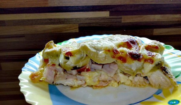 Задушено пилешко филе на фурна