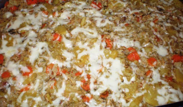 Заешко с ароматни подравки