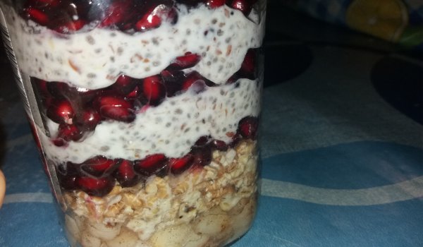 Закуска с чия и извара
