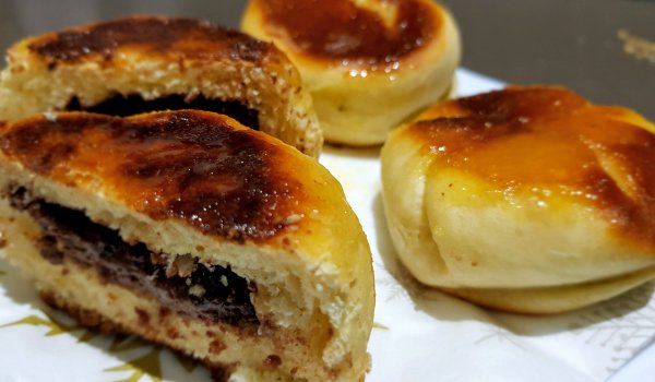 Закуски с шоколад на тиган