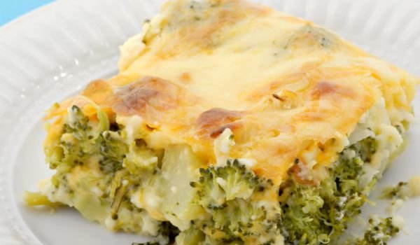 Замразени броколи с кашкавал и сирене