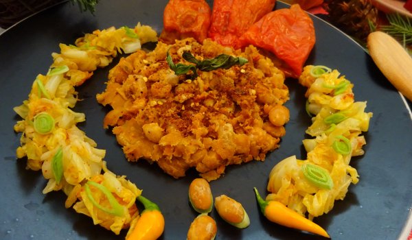 Запечен зрял фасул по родопски за Бъдни вечер