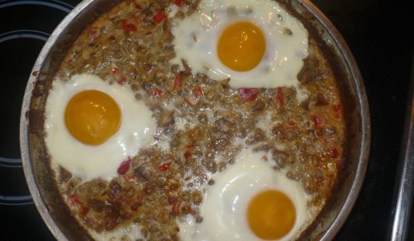 Запеканка от леща и яйца