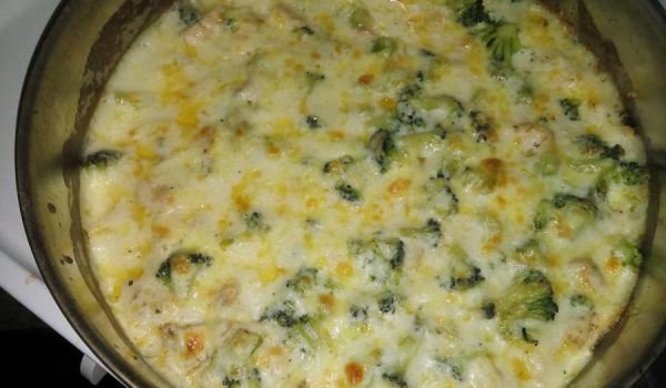 Запеканка с броколи и кашкавал