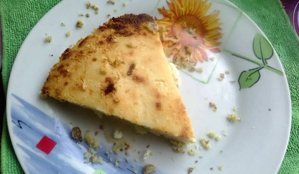 Запеканка с грис и извара