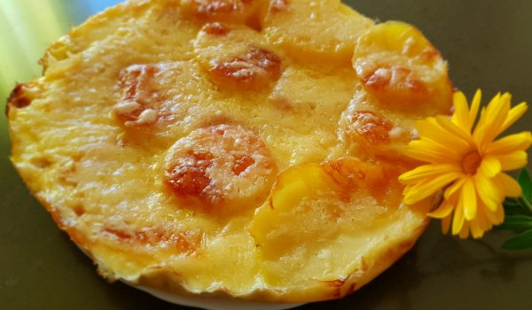 Запеканка с картофи и моцарела