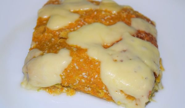 Запеканка с тиквички и гауда