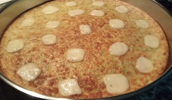 Запеканка с тиквички и прясно мляко