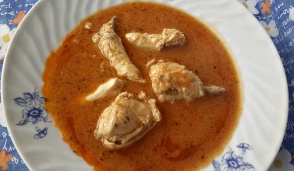 Запържено пиле каша