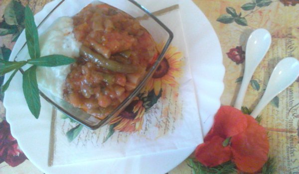 Зелен фасул по португалски