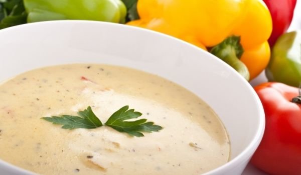 Зеленчукова кремсупа с кашкавал