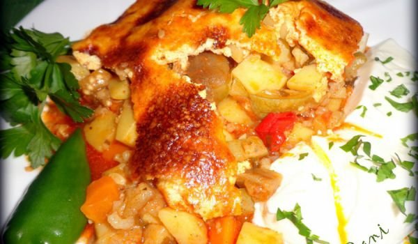 Зеленчукова мусака с бешамел