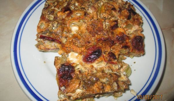 Зеленчукова мусака с извара