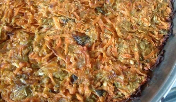 Зеленчукова запеканка Пица