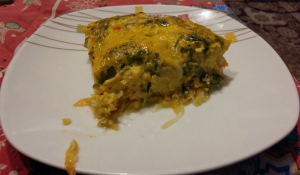 Зеленчукова запеканка с картофи и тиквички