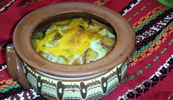 Зеленчукови гювечета с яйца