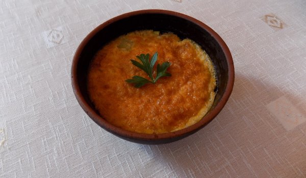 Зеленчукови гювечета със заливка