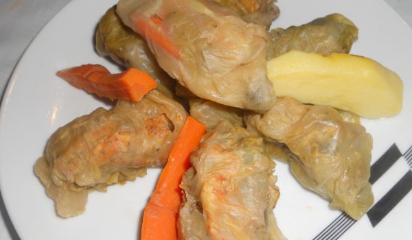 Зеленчукови постни сарми