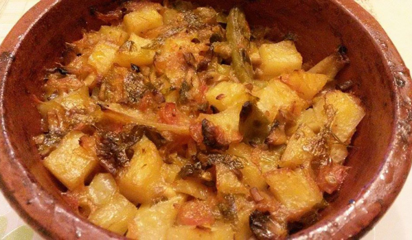 Зеленчуково гювече