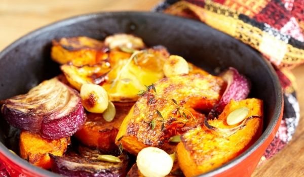 Зеленчуци с тиква по италиански