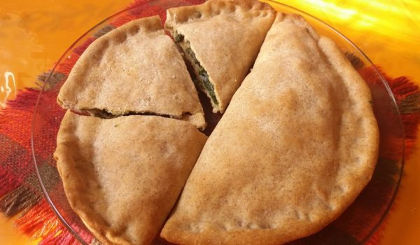 Зелени Питки със спаначен пълнеж