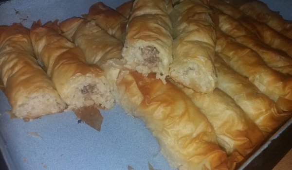 Зелник с Кисело Зеле и Ориз