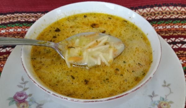 Зимна зеленчукова супа